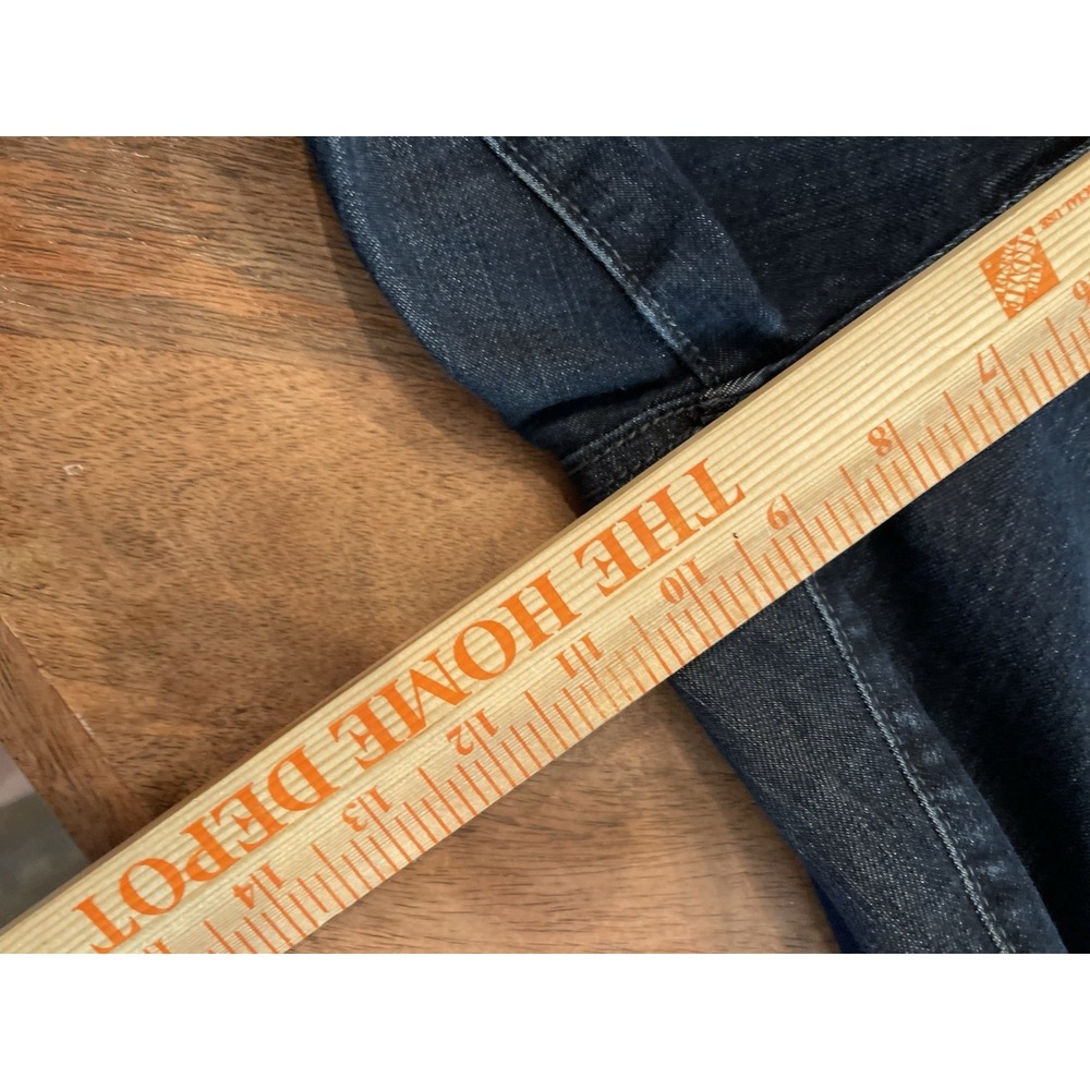 Ann Taylor Loft Modern Skinny Jeans Size 32 / 14 Womens Dark Wash Stretch - Picture 10 of 11